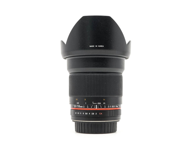 Walimex Pro 16mm f/2 ED AS UMC CS - Canon EF-S Fit de segunda mano en Camera Market