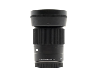 Sigma 30mm f/1.4 DC DN Contemporary - Canon EF-M Anschluss