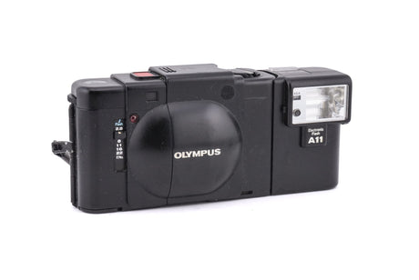 Olympus XA + A11 Elektronenblitz Geprüft & Funktionsfähig