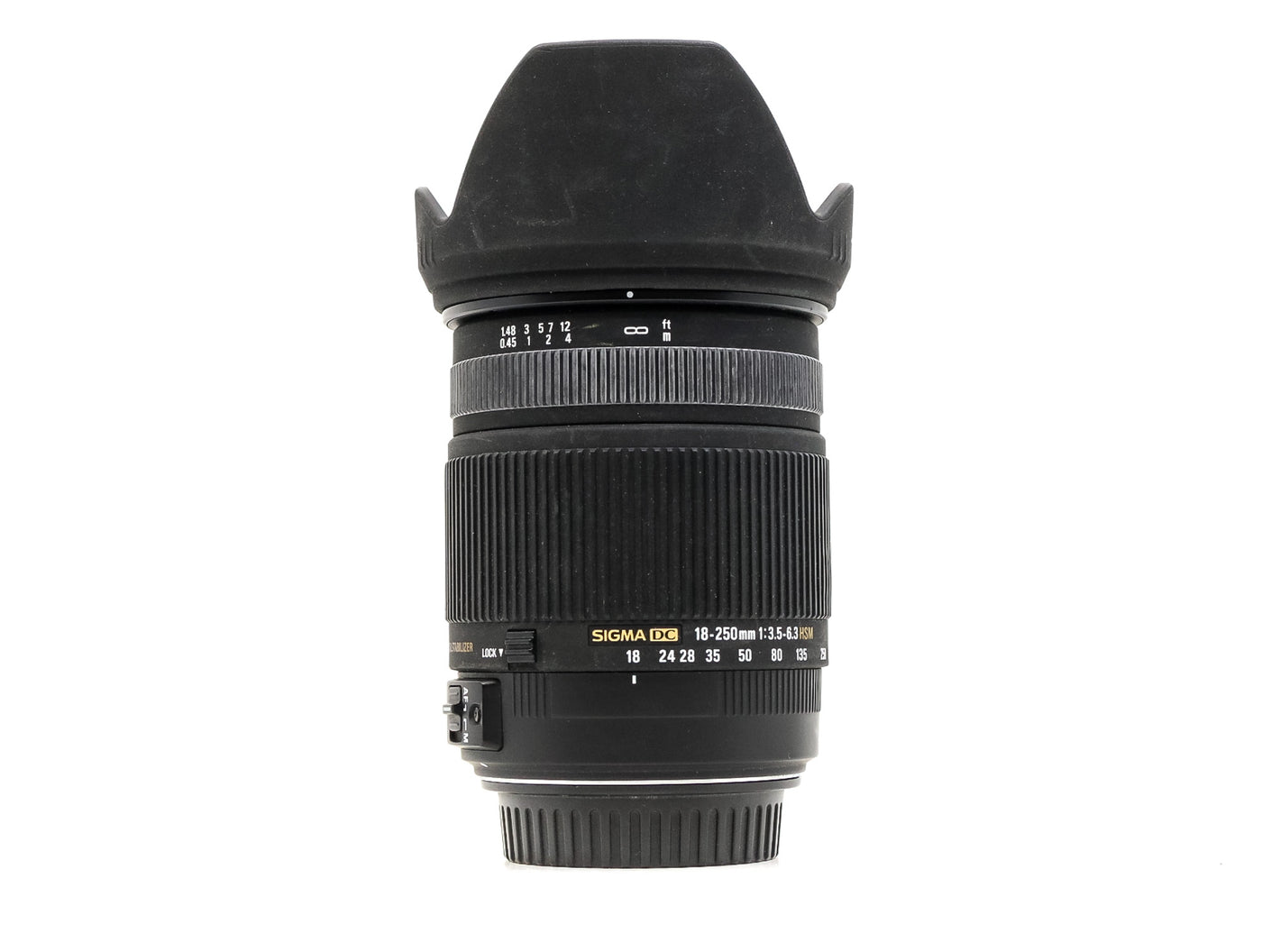 Sigma 18-250mm f/3.5-6.3 DC OS HSM - Canon EF-S Anschluss · Hauptbild