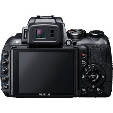 FinePix HS30EXR Bridge-Kamera – Schwarz + Fujifilm Super EBC Fujinon Objektiv 30X Zoom 24–720mm f/2.8–5.6