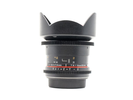 Samyang 14mm T3.1 ED AS IF UMC II - Canon EF Anschluss