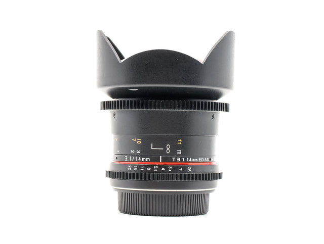 Samyang 14mm T3.1 ED AS IF UMC II - Canon EF Fit de segunda mano en Camera Market