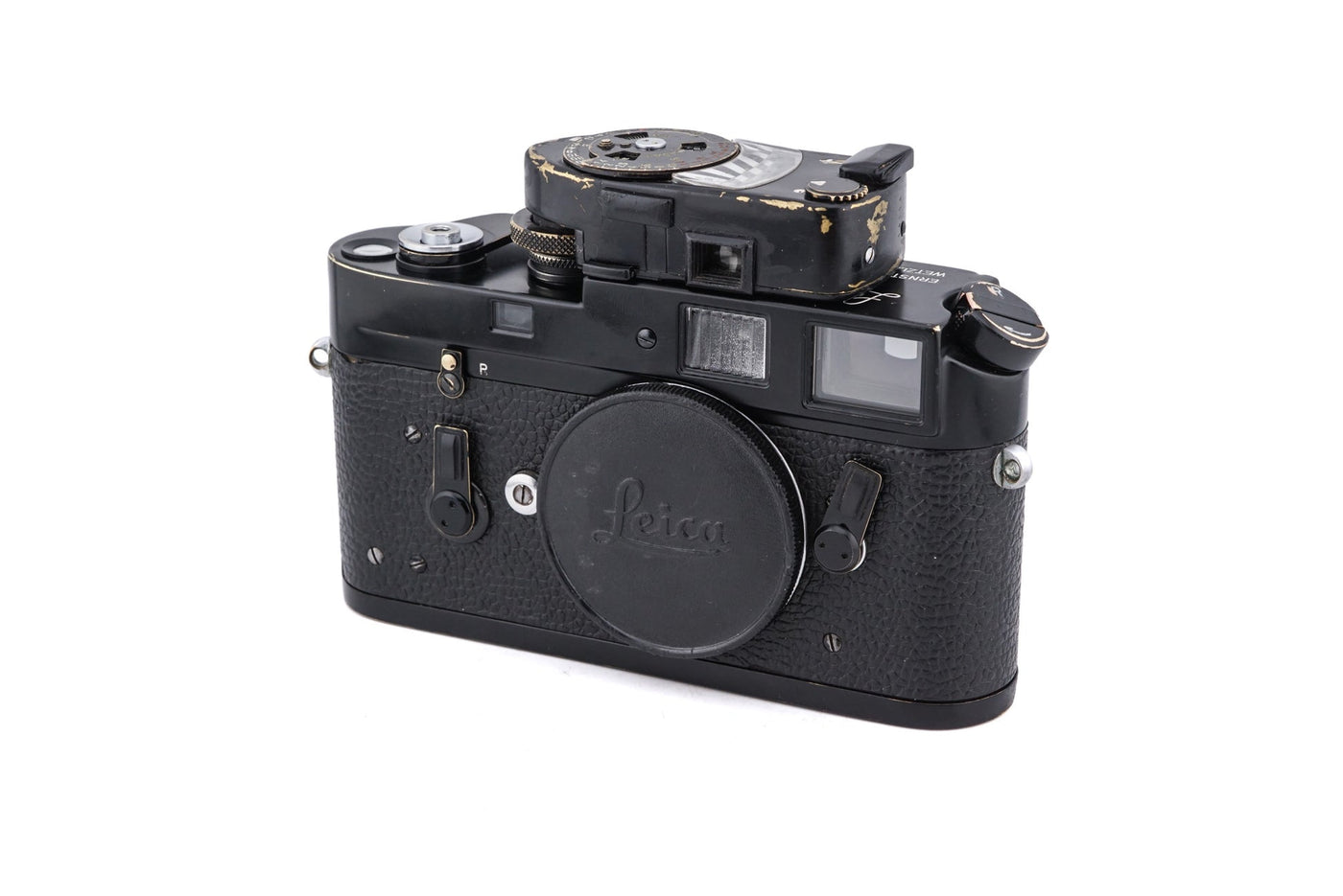 Leica M4 (Black Paint) + Belichtungsmesser MR · Hauptbild