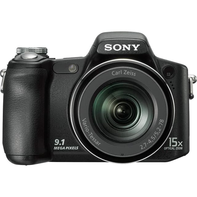 Cyber-shot DSC-H50 Kompaktkamera - Schwarz + Sony Vario-Tessar Objektiv 31-465 mm f/2.7-4.5 · Hauptbild