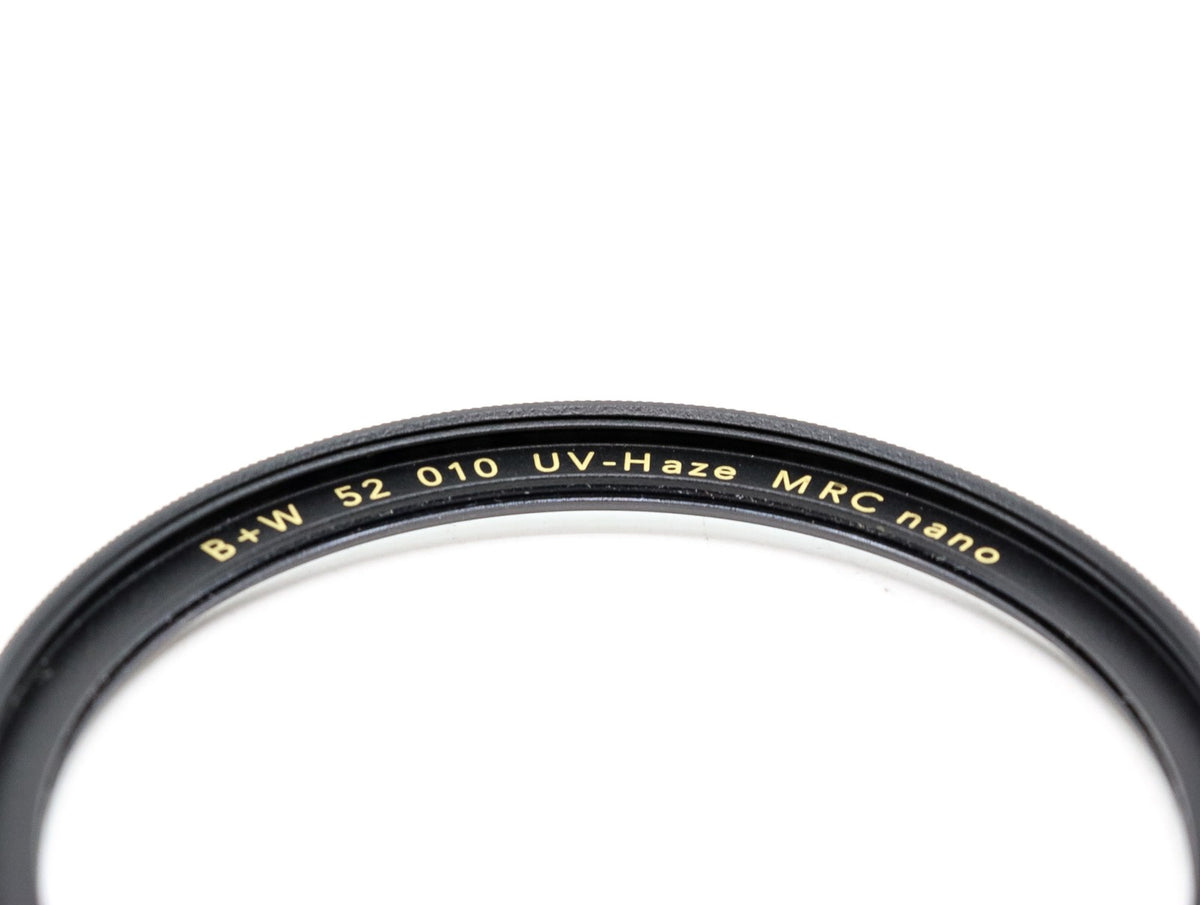 B+W 52mm XS-Pro UV Haze MRC-Nano 010M Filter · Hauptbild