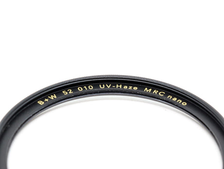B+W 52mm XS-Pro UV Haze MRC-Nano 010M Filter