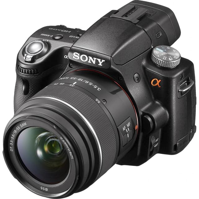 SLT-A35 SLR - Black + Sony DT 18-55mm f/3.5-5.6 SAM f/3.5-5.6 de segunda mano en Camera Market