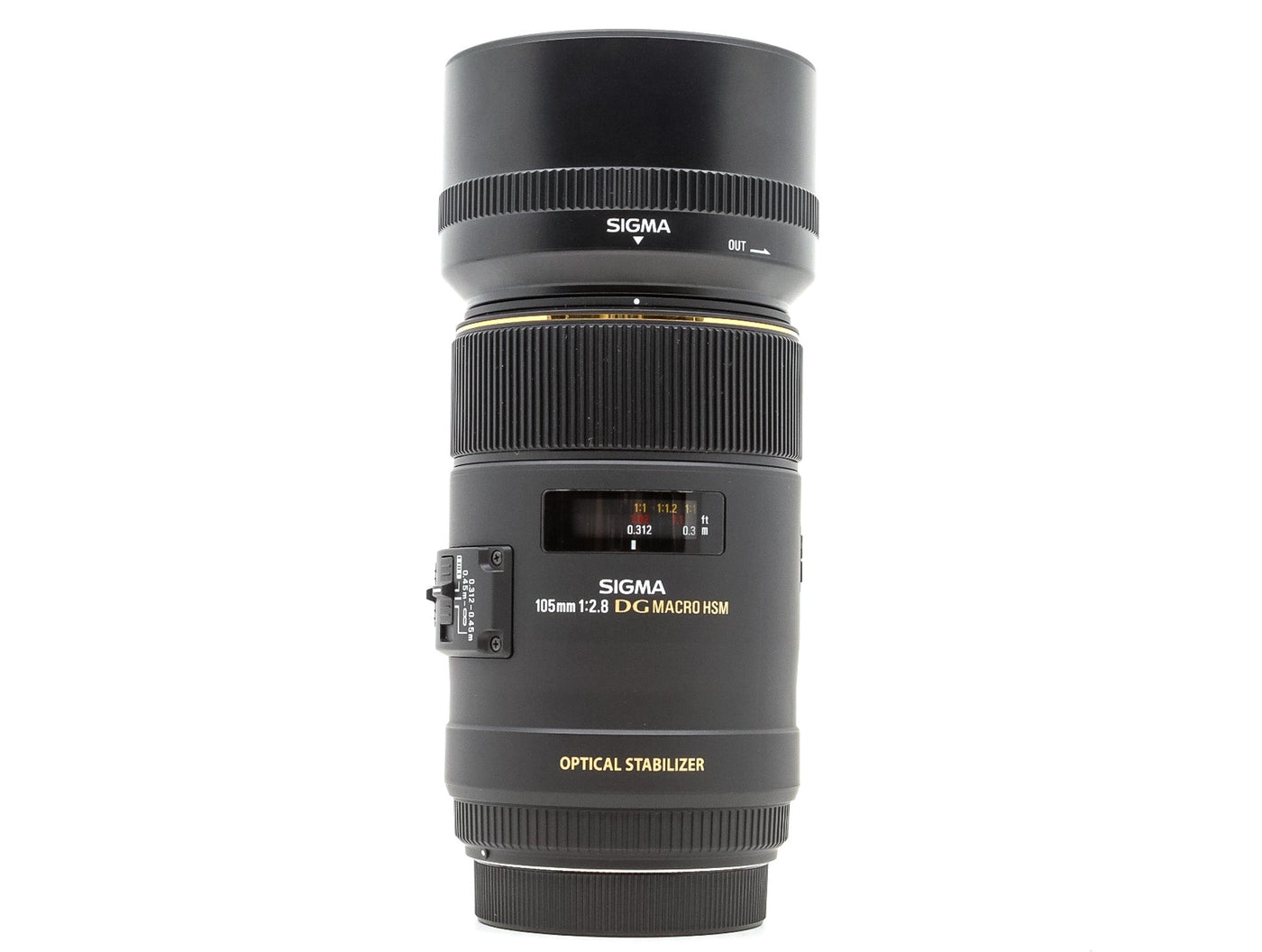 Sigma 105mm f/2.8 EX DG Macro OS HSM - Canon EF Anschluss · Hauptbild