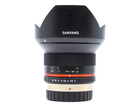 Samyang 12mm f/2 NCS CS - Micro Four Thirds Anschluss