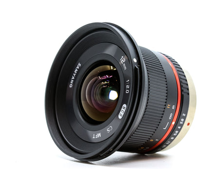 Samyang 12mm f/2 NCS CS - Micro Four Thirds Anschluss