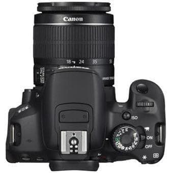 EOS 650D Spiegelreflexkamera – Schwarz + Canon Zoom-Objektiv EF-S 18-55 mm f/3.5-5.6 IS STM