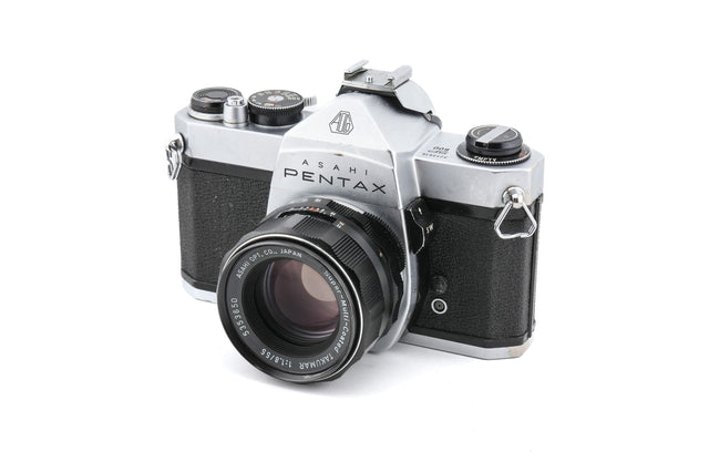 Pentax Spotmatic SP 500 + 55mm f1.8 Super-Multi-Coated Takumar de segunda mano en Camera Market