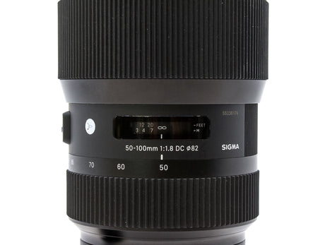 Sigma 50-100mm f/1.8 DC HSM ART – Canon EF-S Anschluss