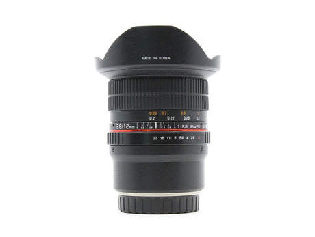 Samyang 12mm f/2.8 ED AS NCS Fisheye – Fujifilm X Anschluss
