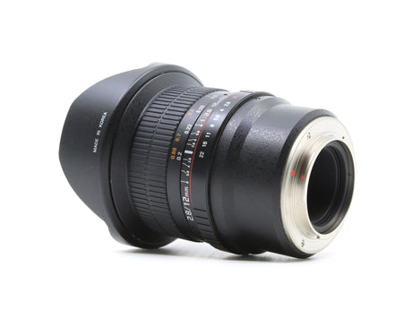 Samyang 12mm f/2.8 ED AS NCS Fisheye – Fujifilm X Anschluss