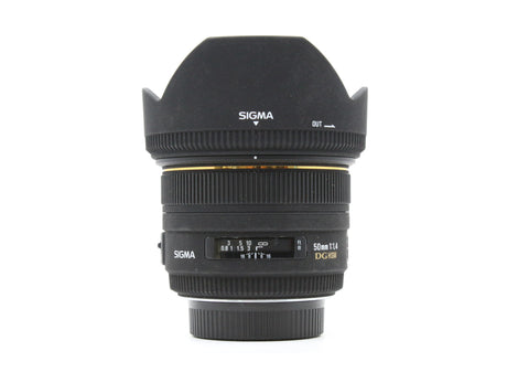 Sigma 50mm f/1.4 EX DG HSM - Nikon Anschluss