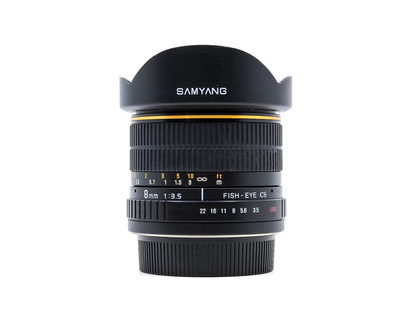 Samyang 8mm f/2.8 UMC Fisheye II – Canon EF-M Anschluss · Hauptbild