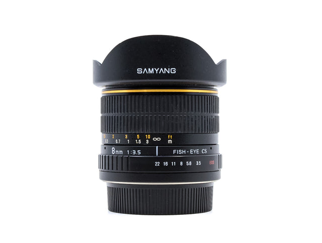 Samyang 8mm f/2.8 UMC Fisheye II - Canon EF-M fit de segunda mano en Camera Market