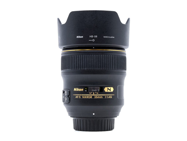 Nikon AF-S Nikkor 35mm f/1.4G de segunda mano en Camera Market