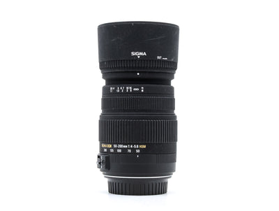 Sigma 50-200mm f/4-5.6 DC OS HSM - Canon EF-S Anschluss