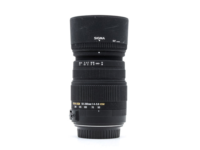 Sigma 50-200mm f/4-5.6 DC OS HSM - Canon EF-S Fit de segunda mano en Camera Market