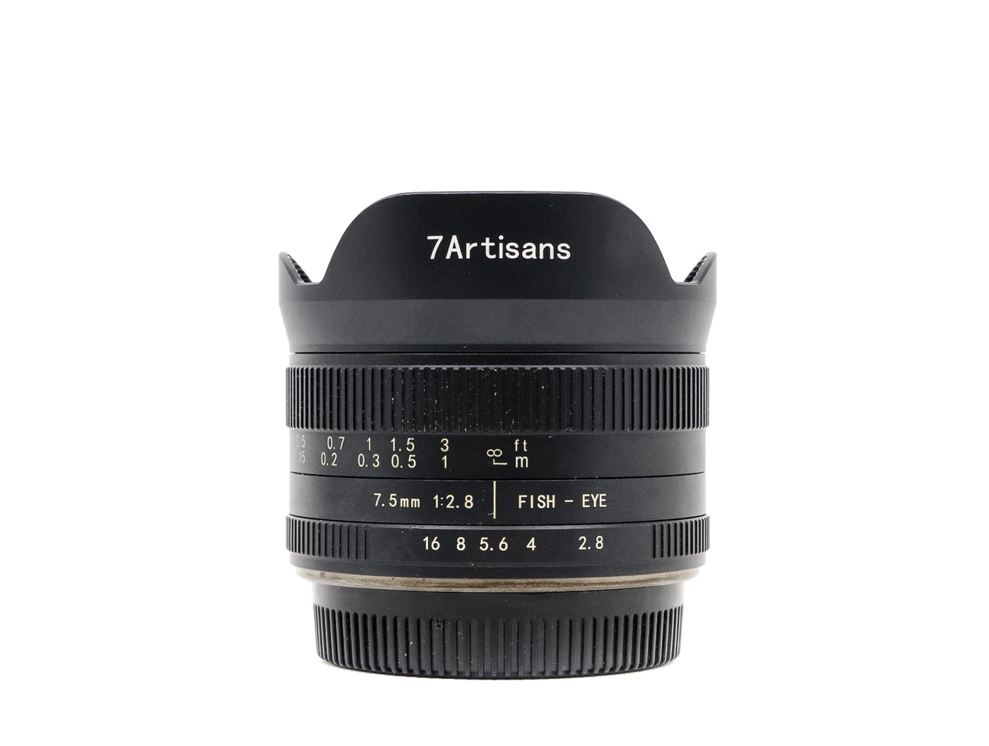 7Artisans 7,5 mm f/2,8 II – Micro Four Thirds Anschluss · Hauptbild