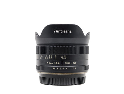 7Artisans 7,5 mm f/2,8 II – Micro Four Thirds Anschluss