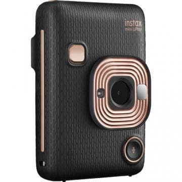Fujifilm Instax Mini LiPlay - Schwarz + Fujifilm 28mm f/2 Objektiv · Hauptbild
