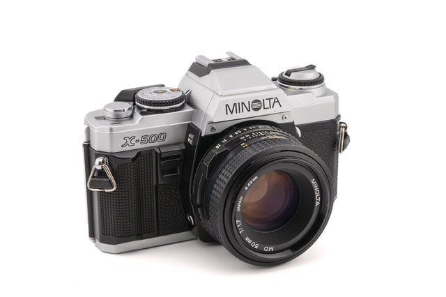 Minolta X-500 + 50mm f1.7 MD de segunda mano en Camera Market