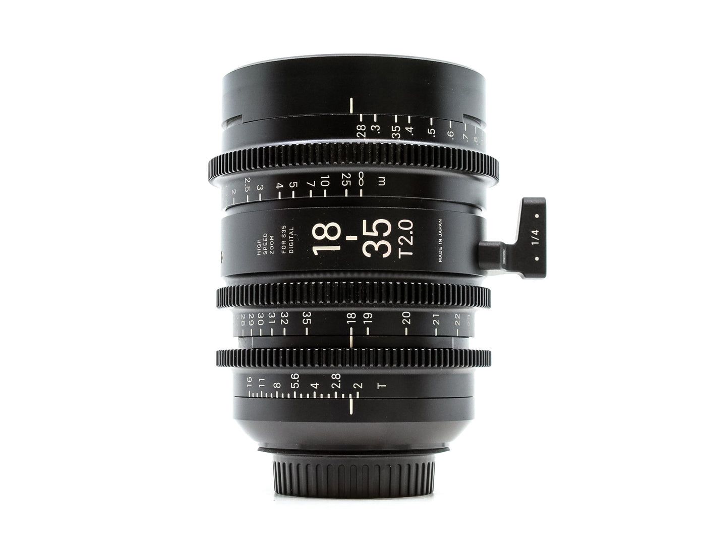 Sigma 18-35mm T2 Cine – Canon EF Anschluss · Hauptbild