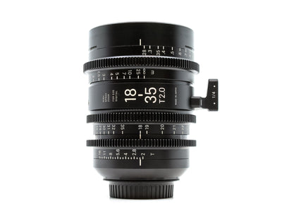 Sigma 18-35mm T2 Cine – Canon EF Anschluss