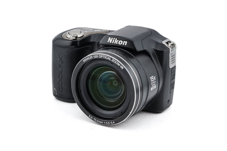 Nikon Coolpix L100 – Kompakte Digitalkamera Vintage Digicam (Schwarz) Wiederaufbereitet