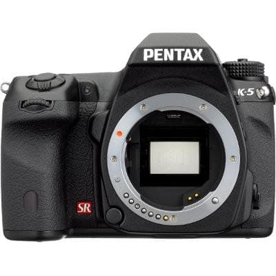 **SLR K5 – Schwarz + Pentax Kein Objektiv**