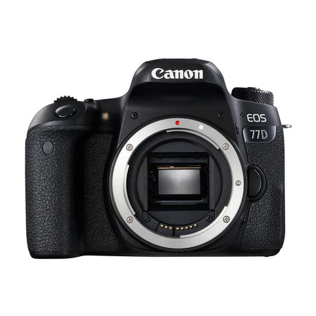 EOS 77D DSLR - Schwarz