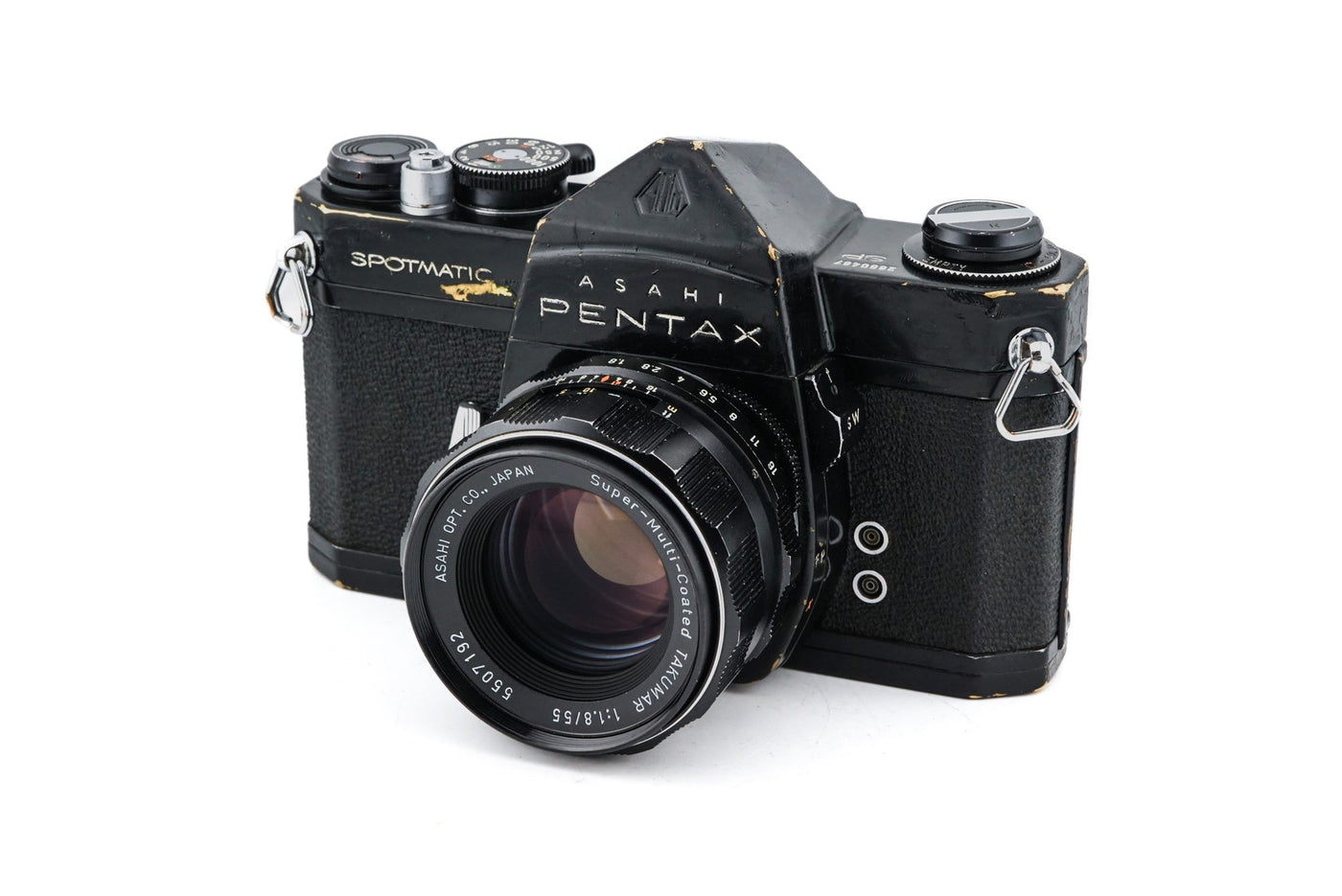 Pentax Spotmatic SP + 55mm f1.8 Super-Multi-Coated Takumar · Hauptbild