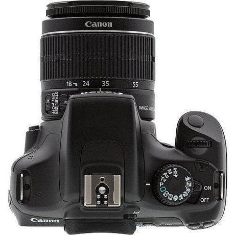 Canon EOS 1100D Spiegelreflexkamera - Schwarz + Canon EF-S 18-55 mm f/3.5-5.6 III Objektiv