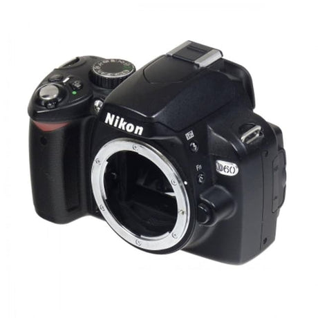 D60 DSLR – Schwarz