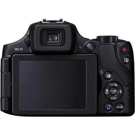 Canon PowerShot SX60 HS Kamera – Schwarz + Canon Zoomobjektiv 65x IS 3,8–247,0 mm 3,4–6,5 USM f/3,4–6,5
