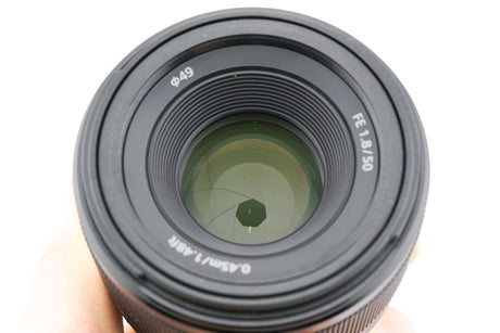 Sony 50mm f1.8 FE – (Sony E-Mount) Schwarz
