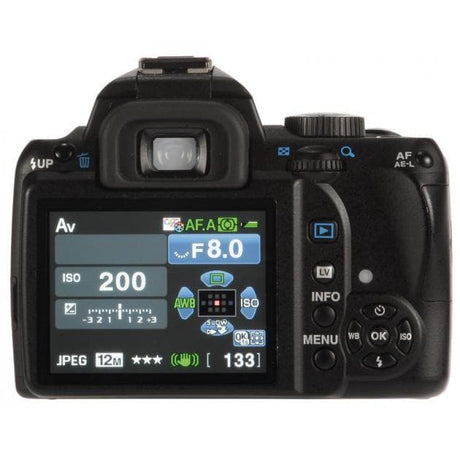 Kr SLR - Schwarz + Pentax DAL 18-55mm f/3.5-5.6 AL