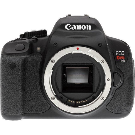 Canon EOS Rebel T4i SLR - Schwarz + Canon EF-S 18-55mm f/3.5-5.6 IS II Objektiv