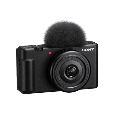 ZV-1F Kompaktkamera – Schwarz + Sony Tessar AF f/2-f/7.6mm f/2