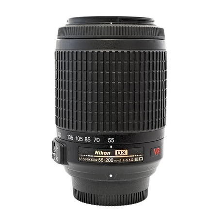 SLR D5100 - Schwarz + Nikon DX AF-S 55-200mm f/4-5.6G ED VR f/4-5.6