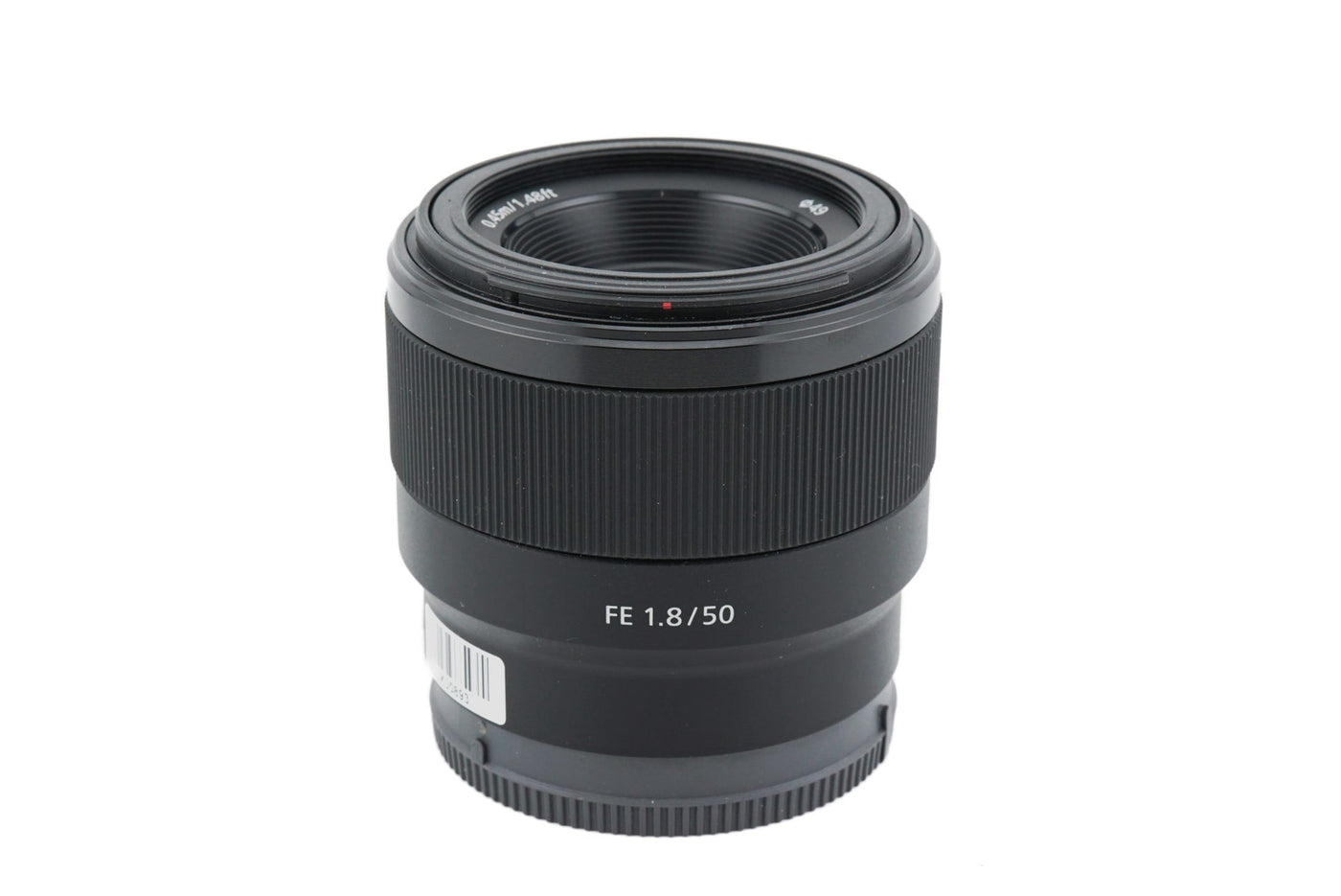 Sony 50mm f1.8 FE – (Sony E-Mount) Schwarz · Hauptbild