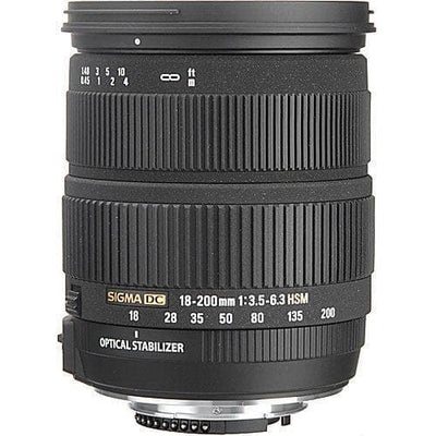 Sigma Nikon EF 18-200mm f/3.5-6.3 Objektive