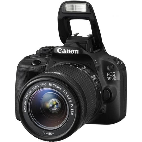 EOS 100D SLR - Schwarz + Canon EF-S 10-18mm 1:4,5-5,6 IS STM
