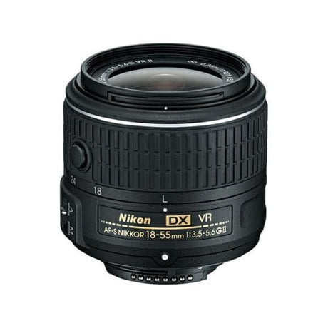 SLR D3200 - Schwarz + Nikon AF-S DX Nikkor 18-55mm f/3.5-5.6G VR II