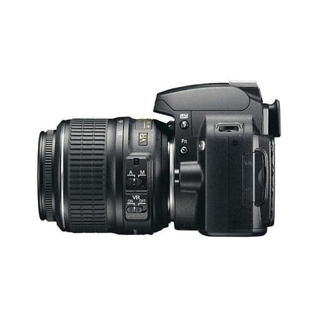 Nikon D60 Spiegelreflexkamera - Schwarz + AF-S DX Nikkor 18-55mm f/3.5-5.6G VR + AF-S DX Nikkor 55-200mm f/4-5.6G VR | Camera Market