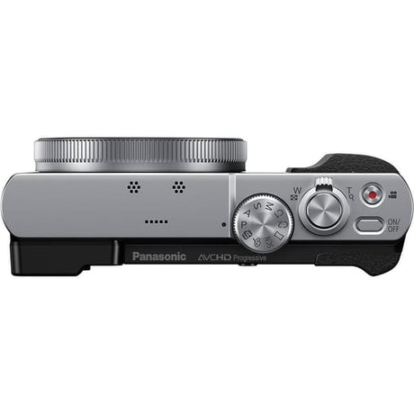 Panasonic DMC-TZ71 Kompaktkamera - Schwarz/Silber + Leica DC Vario-Elmar 24-720mm f/3.3-6.4 ASPH.